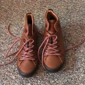 Pikolinos brown ankle boots. Lightly worn